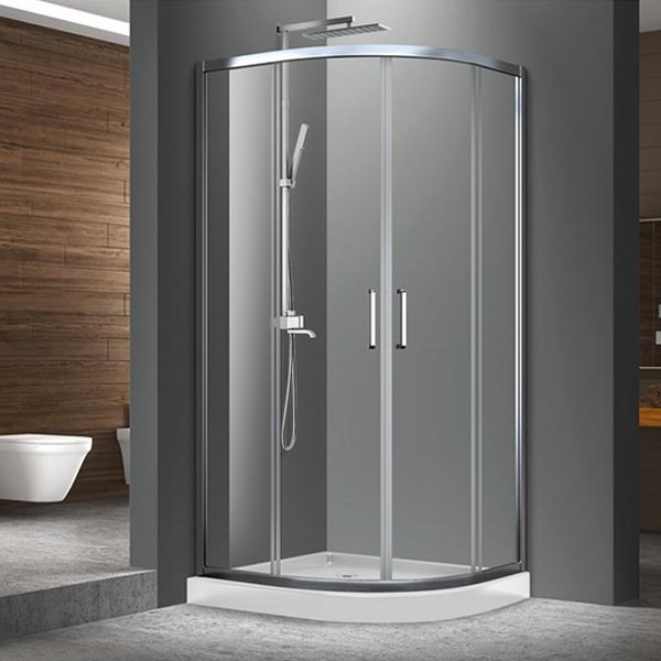 Bent Shower Enclosure
