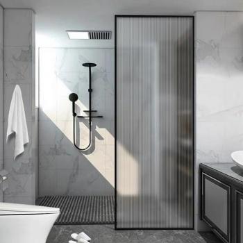 Patterned Shower Enclosure Bathrooms
