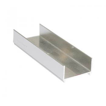 Shower Room Glass Door Frame U Channel Aluminum Profile